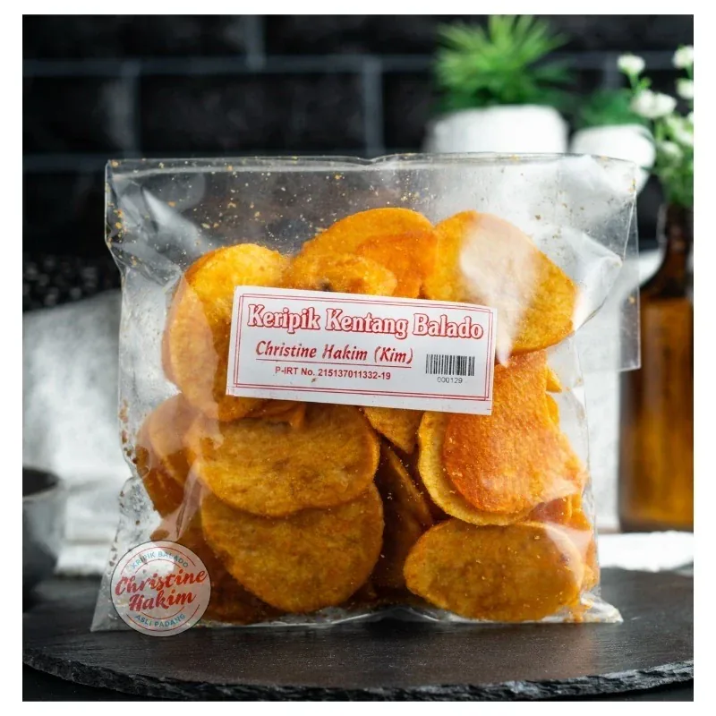 Kripik Kentang Balado 200gr - CHRISTINE HAKIM -