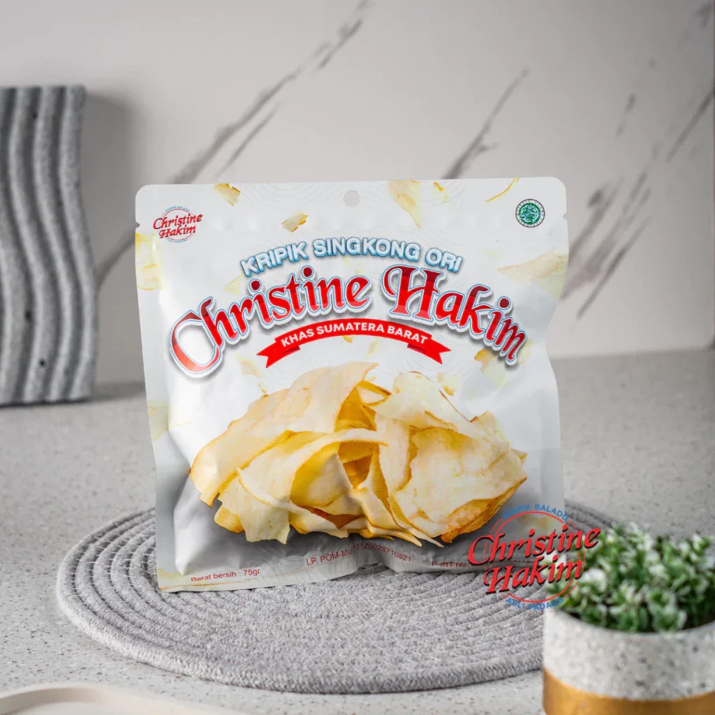 Kripik Singkong Original 75gr - CHRISTINE HAKIM -