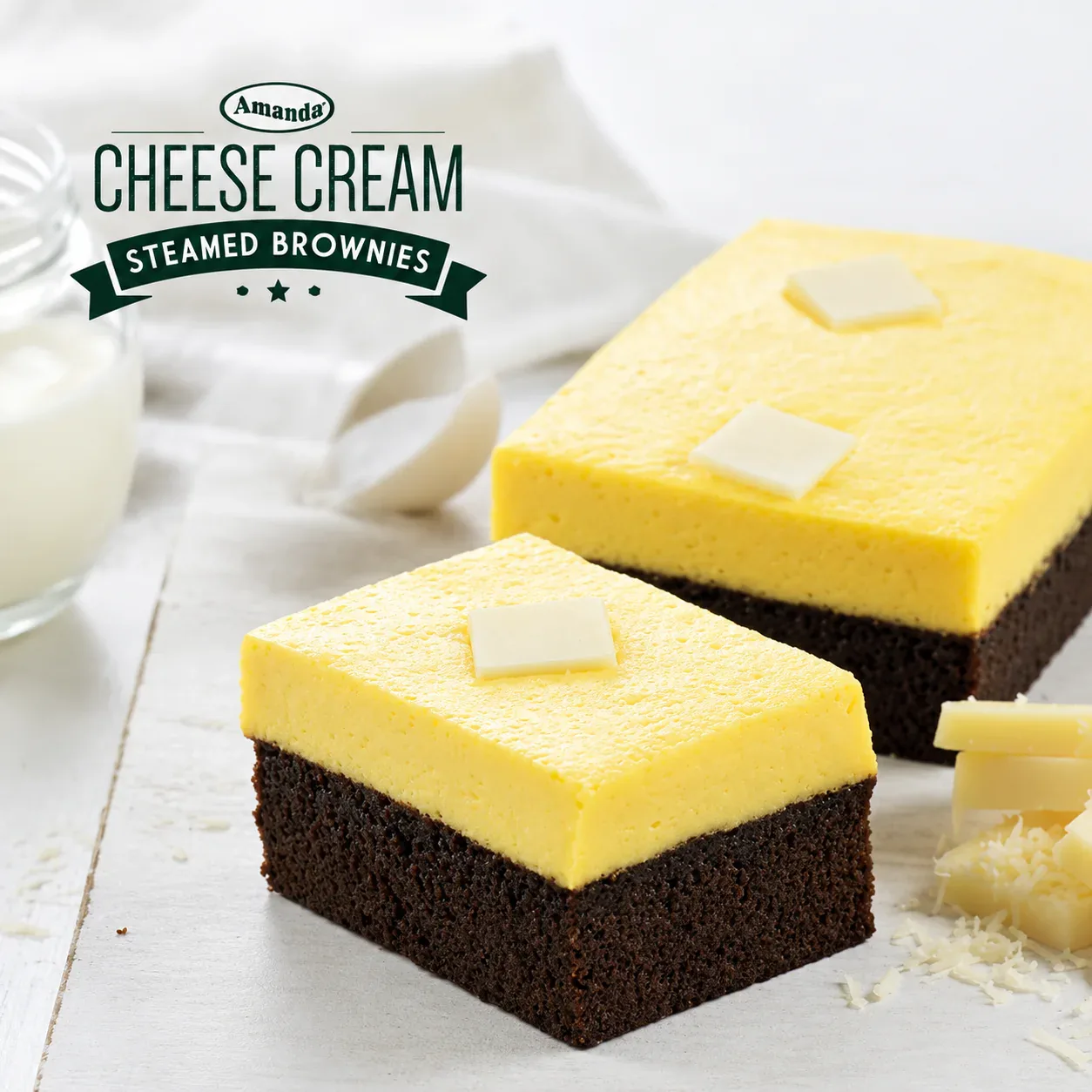 Brownies Cheese Cream - AMANDA -