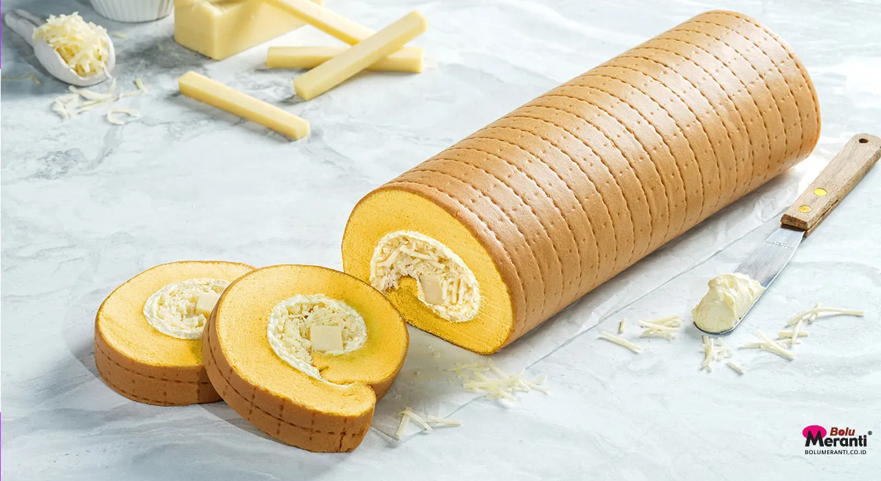 Bolu Gulung Standard Rasa Keju - MERANTI -