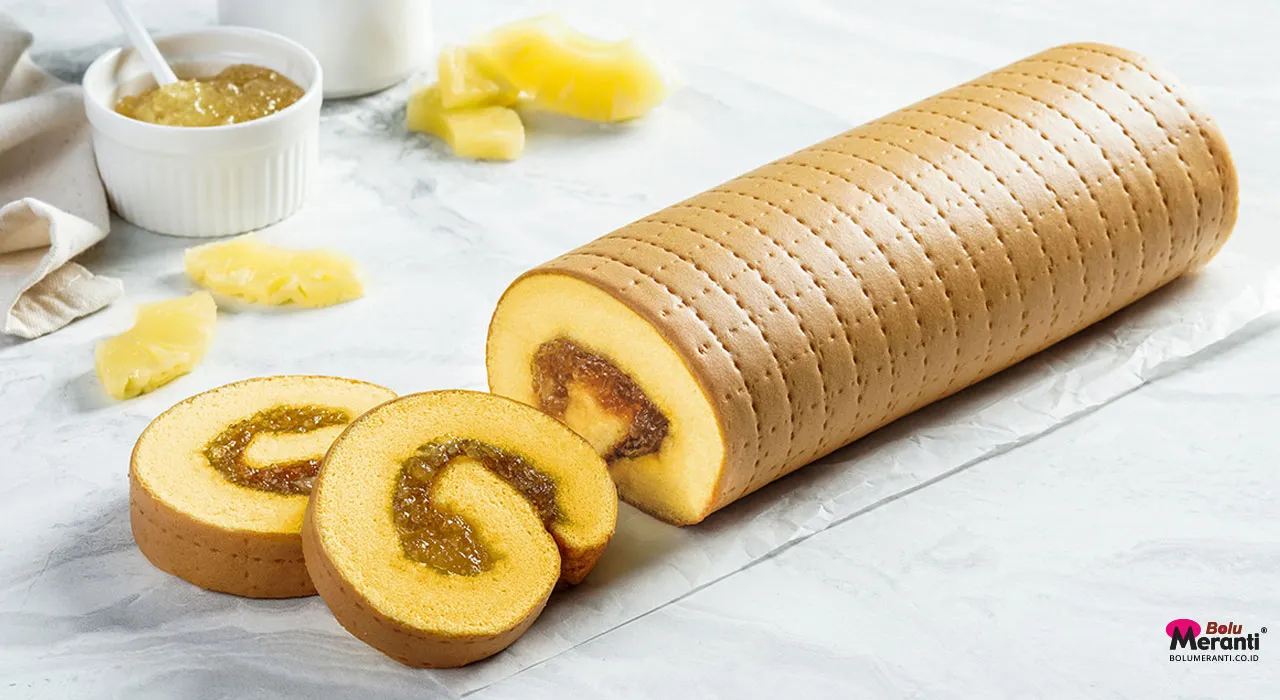 Bolu Gulung Standard Rasa Nenas - MERANTI -