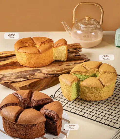 Chiffon Cake Choco - SPONJI -
