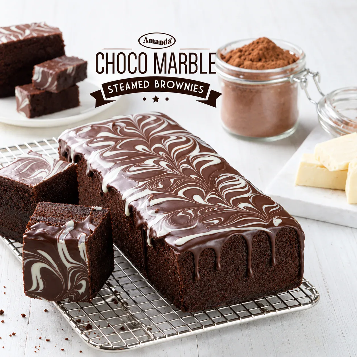 Brownies Choco Marble - AMANDA -