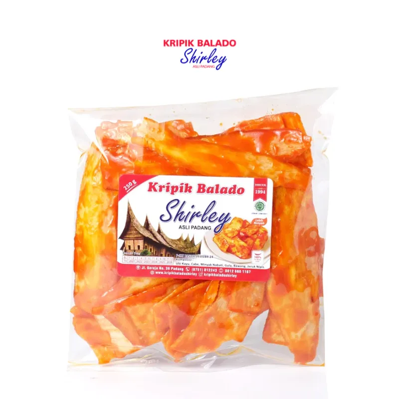 Kripik Balado Panjang (250gr) - SHIRLEY -
