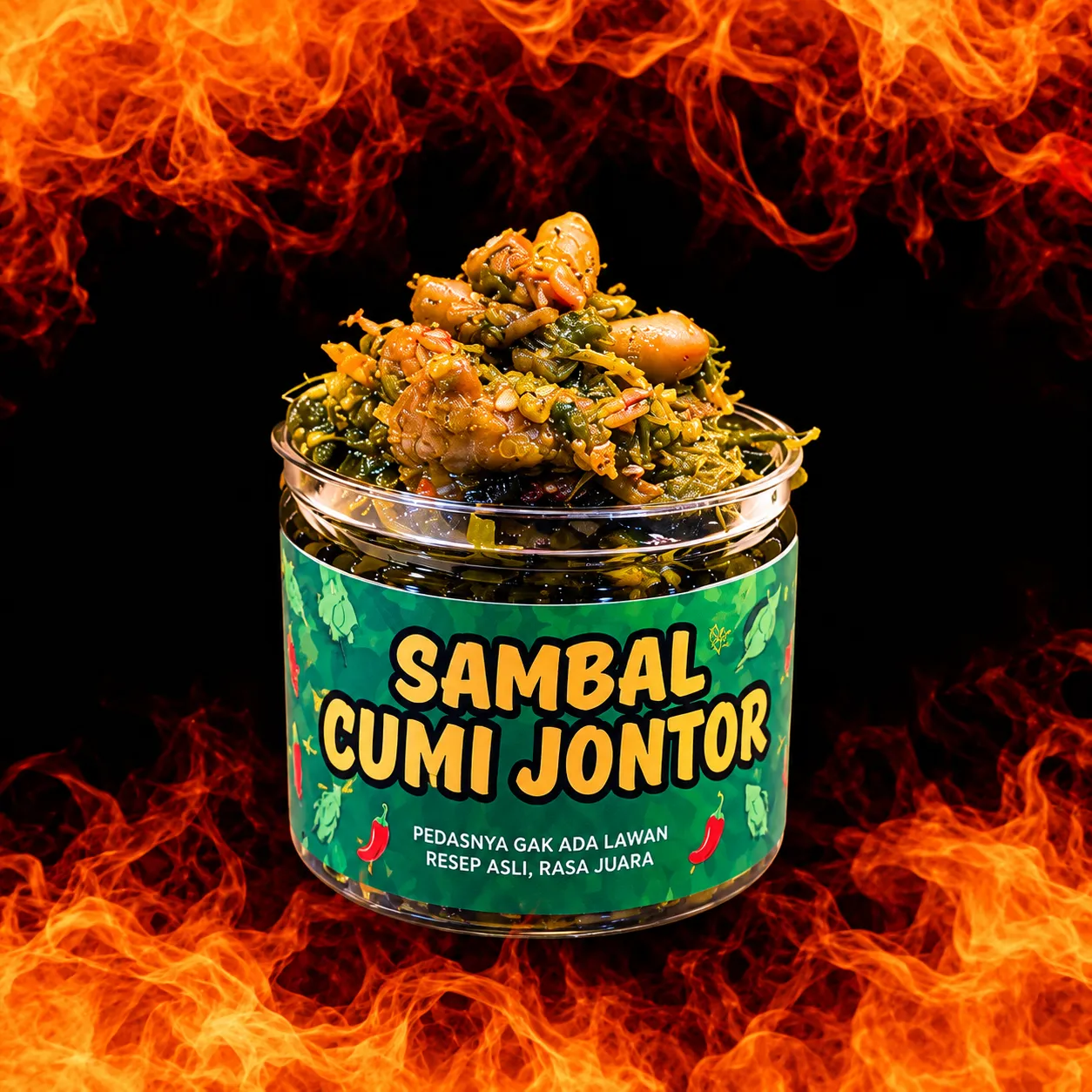 Sambal Cumi Jontor - SAMBAL JEBRET -